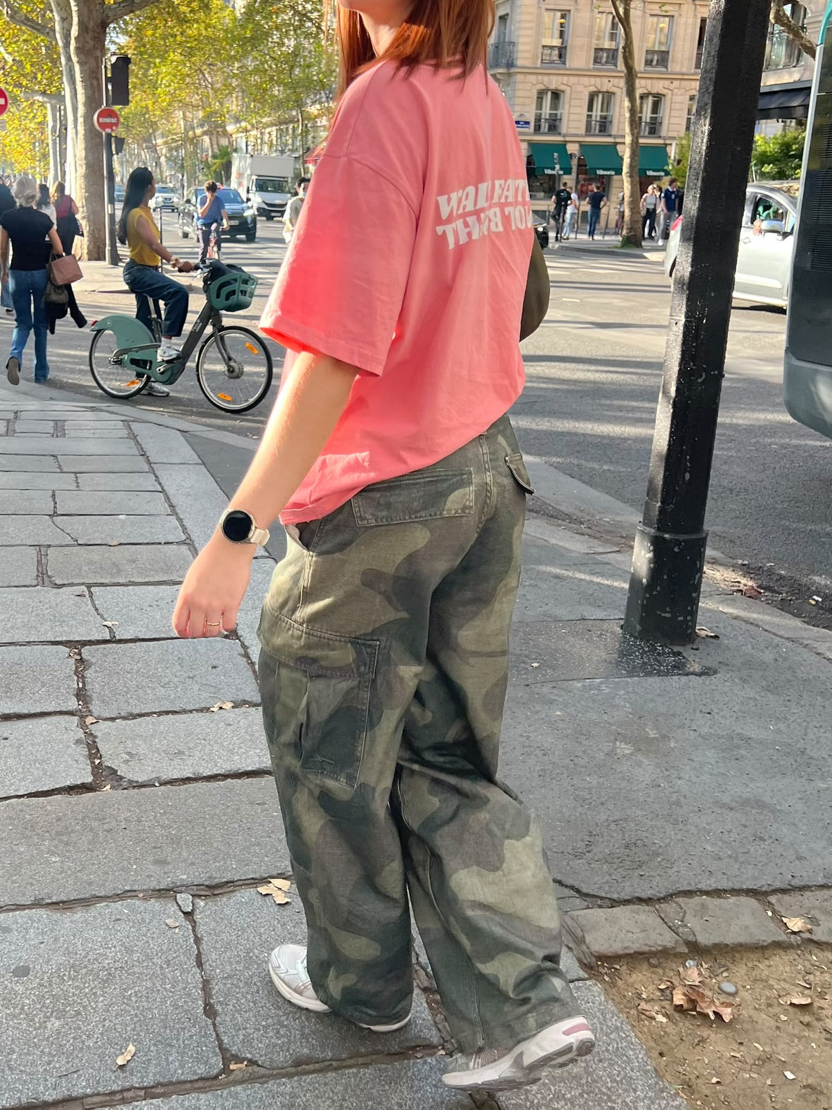 Walk by faith oversized t-shirt
